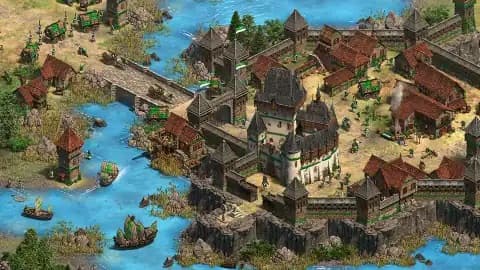 Age of Empires II DE battle artwork