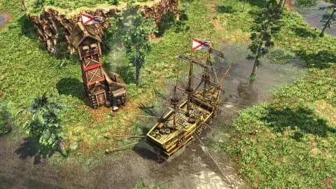 Age of Empires III DE battle artwork