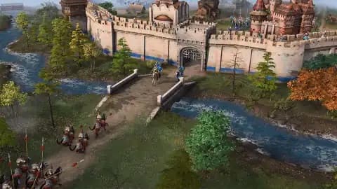Age of Empires IV battle artwork